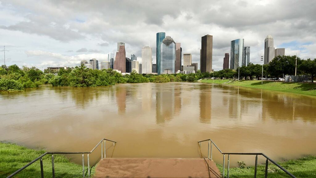 Hurricane Beryl 2024 flooding in Houston, Texas